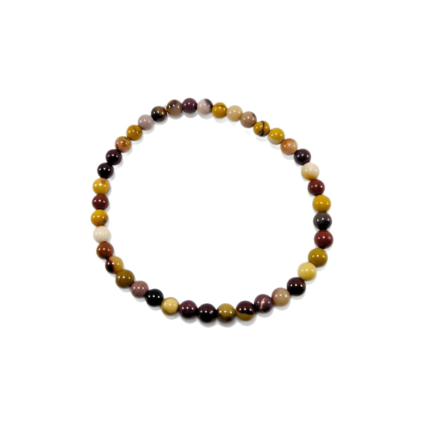 Bracelet Jaspe Mookaite 4mm