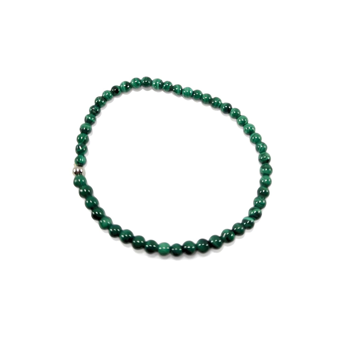 Bracelet Malachite 4mm