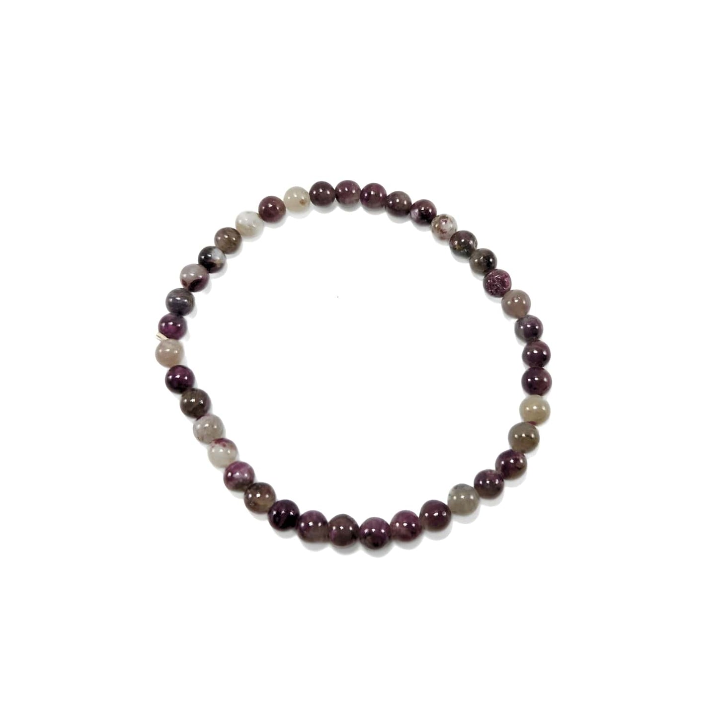 Bracelet Tourmaline Rose 4mm