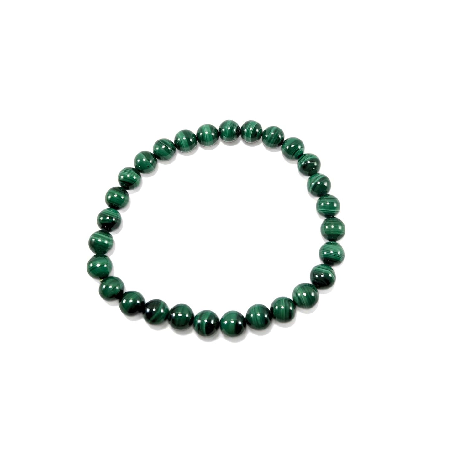 Bracelet Malachite 6mm