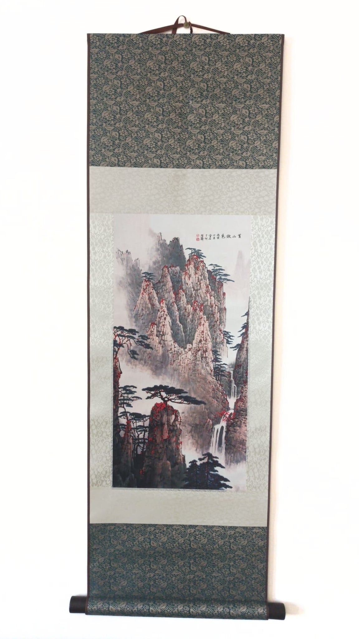 Rouleau mural chinois / Montagnes - Monts Huang
