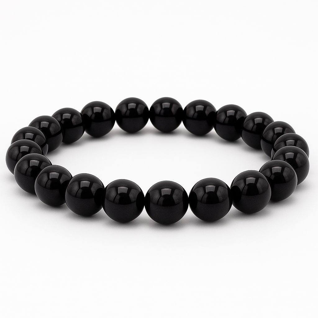 Bracelet Tourmaline Noire 8mm