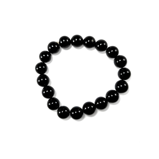 Bracelet Tourmaline Noire 10mm