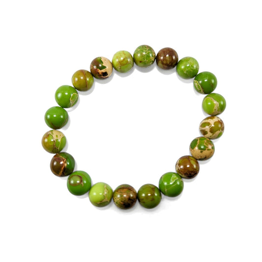 Bracelet Jaspe Orbiculaire 10mm