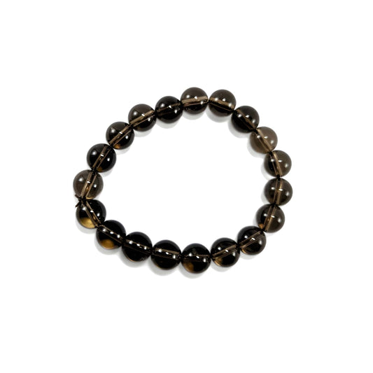 Bracelet Quartz Fumé 4mm