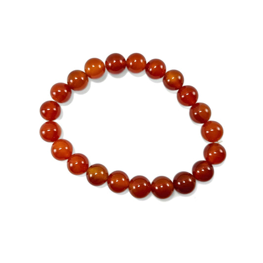 Bracelet Cornaline 10mm