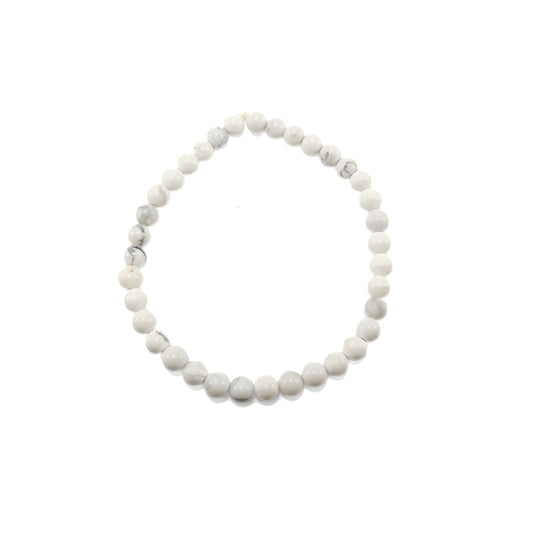 Bracelet Howlite 4mm