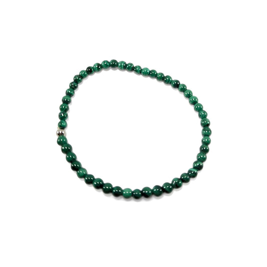 Bracelet Malachite 4mm