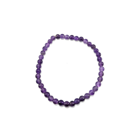 Bracelet Améthyste 4mm