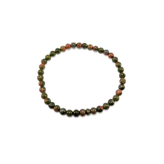 Bracelet Unakite 4mm