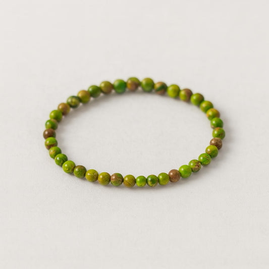 Bracelet Jaspe Orbiculaire 4mm