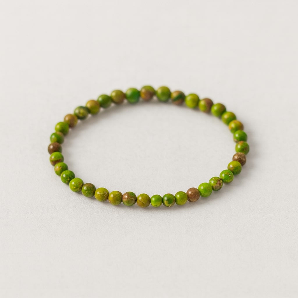 Bracelet Jaspe Orbiculaire 6mm