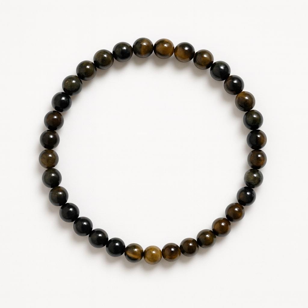 Bracelet Œil de Tigre 8mm