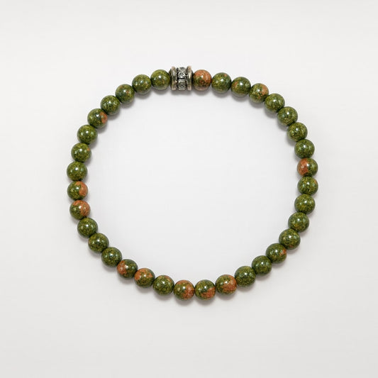 Bracelet Unakite 8mm