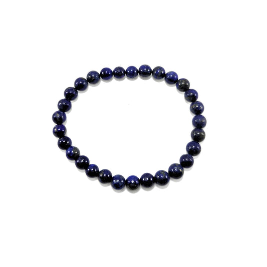 Bracelet Lapis lazuli 6mm