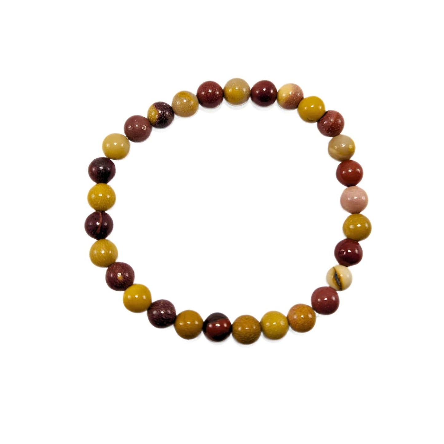 Bracelet Jaspe Mookaite 6mm