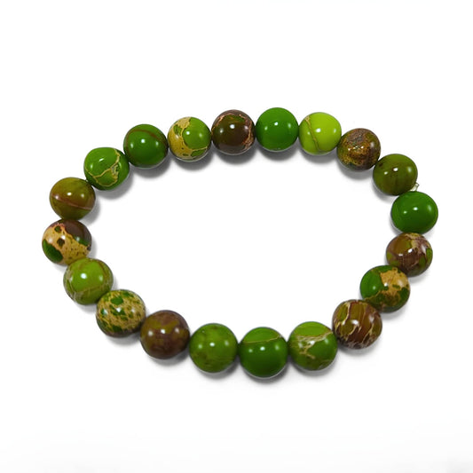 Bracelet Jaspe Orbiculaire 8mm