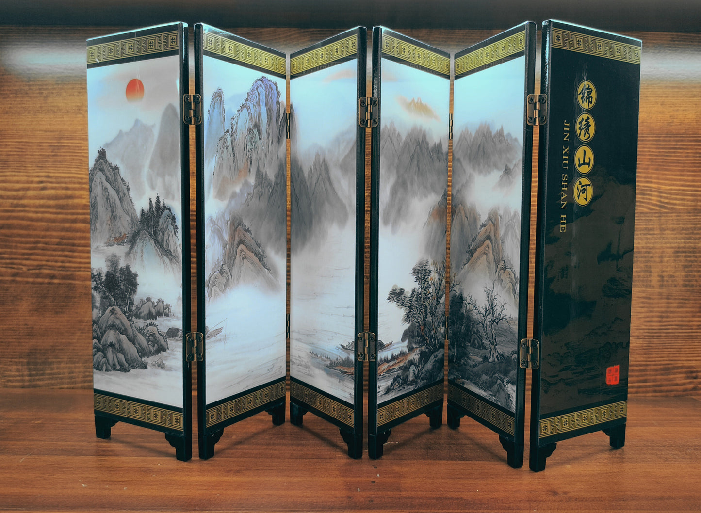 Mini paravent Montagne sacrées