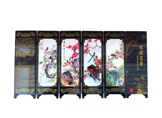 Mini paravent famille d hirondelles