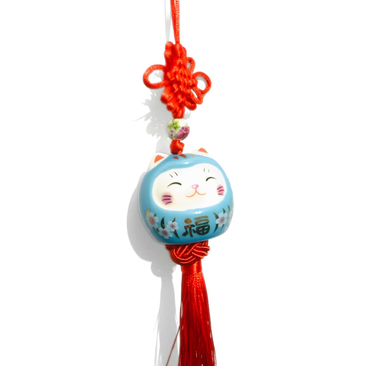 Pendentif Suspendu Chat Porte Bonheur