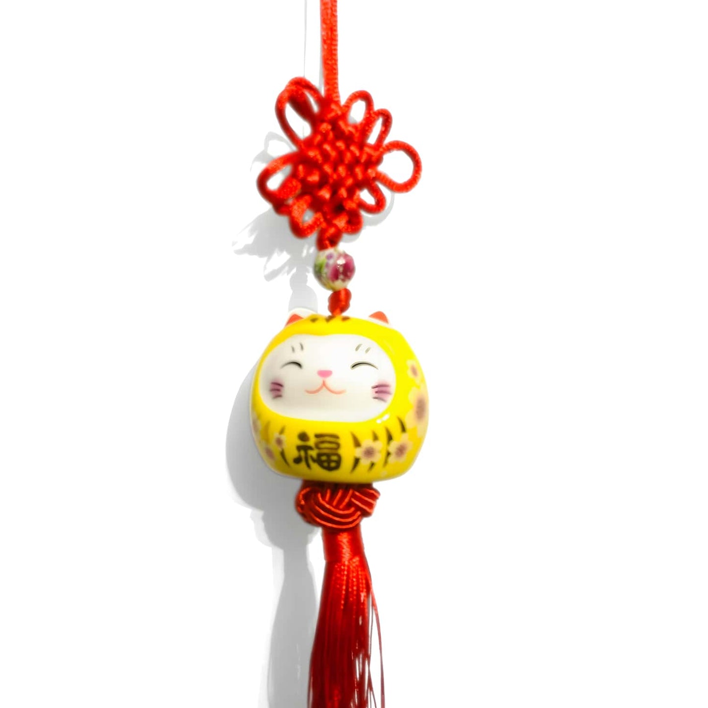 Pendentif Suspendu Chat Porte Bonheur