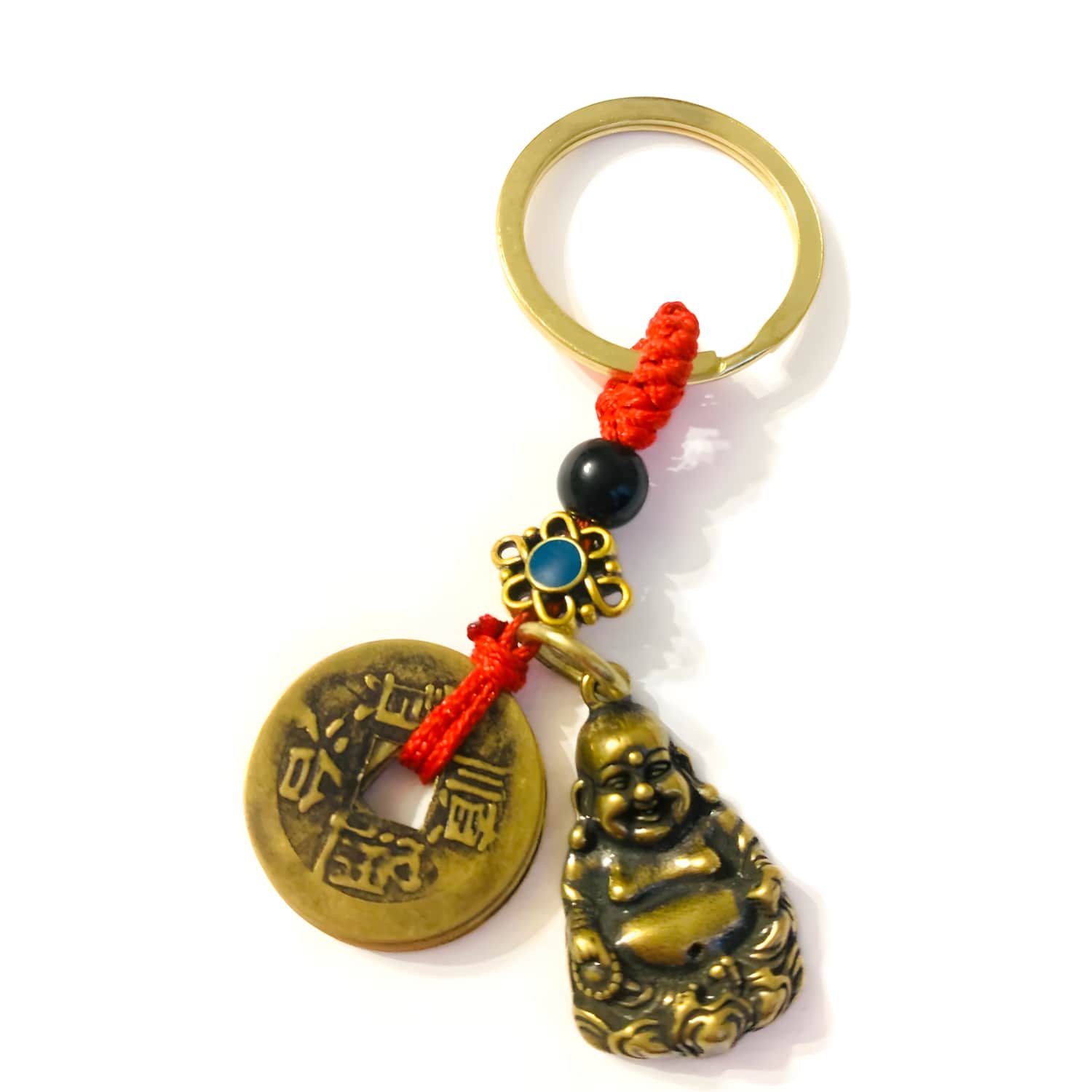 Porte Clé Cuivre Bouddha