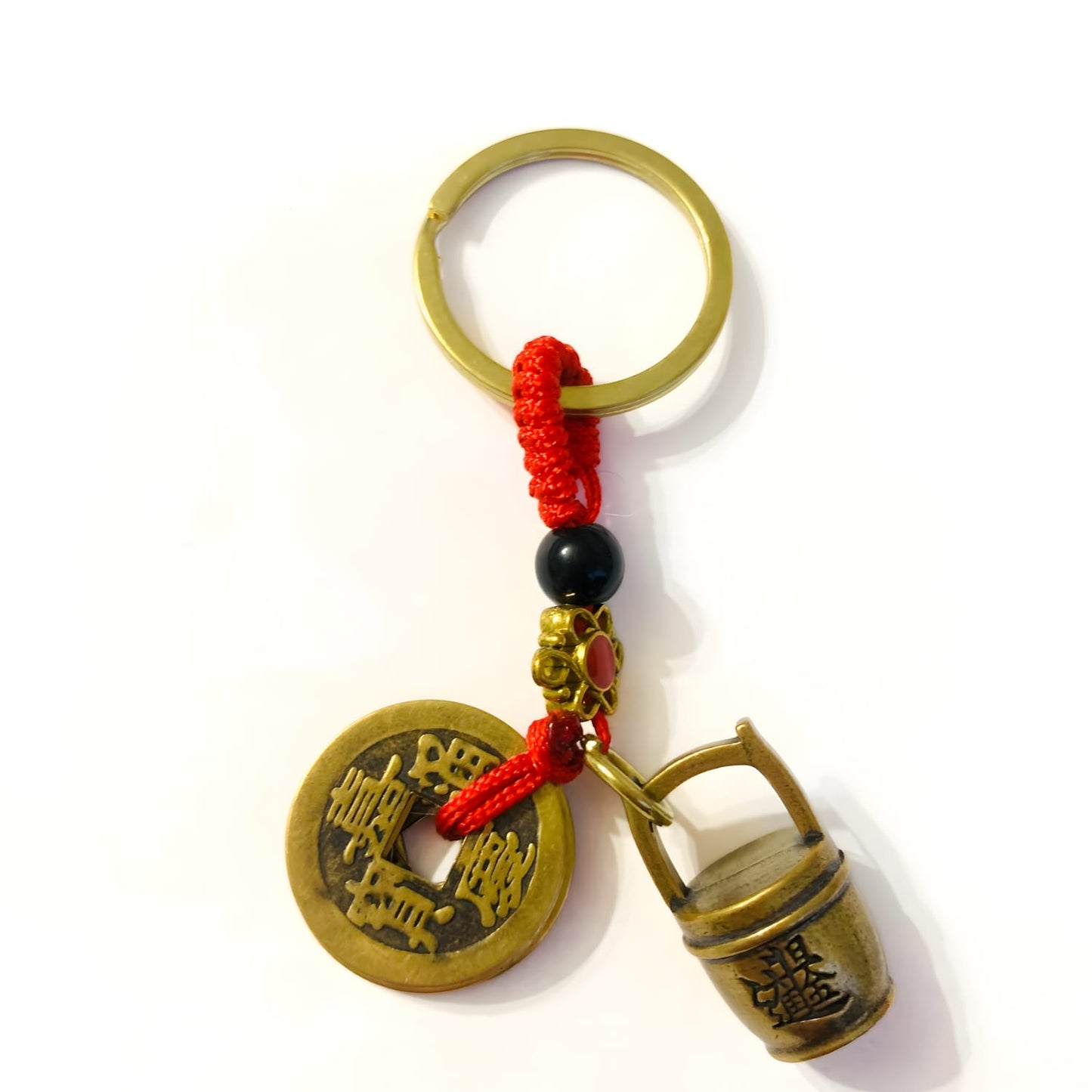 Porte Clé Cuivre Seau Porte Bonheur