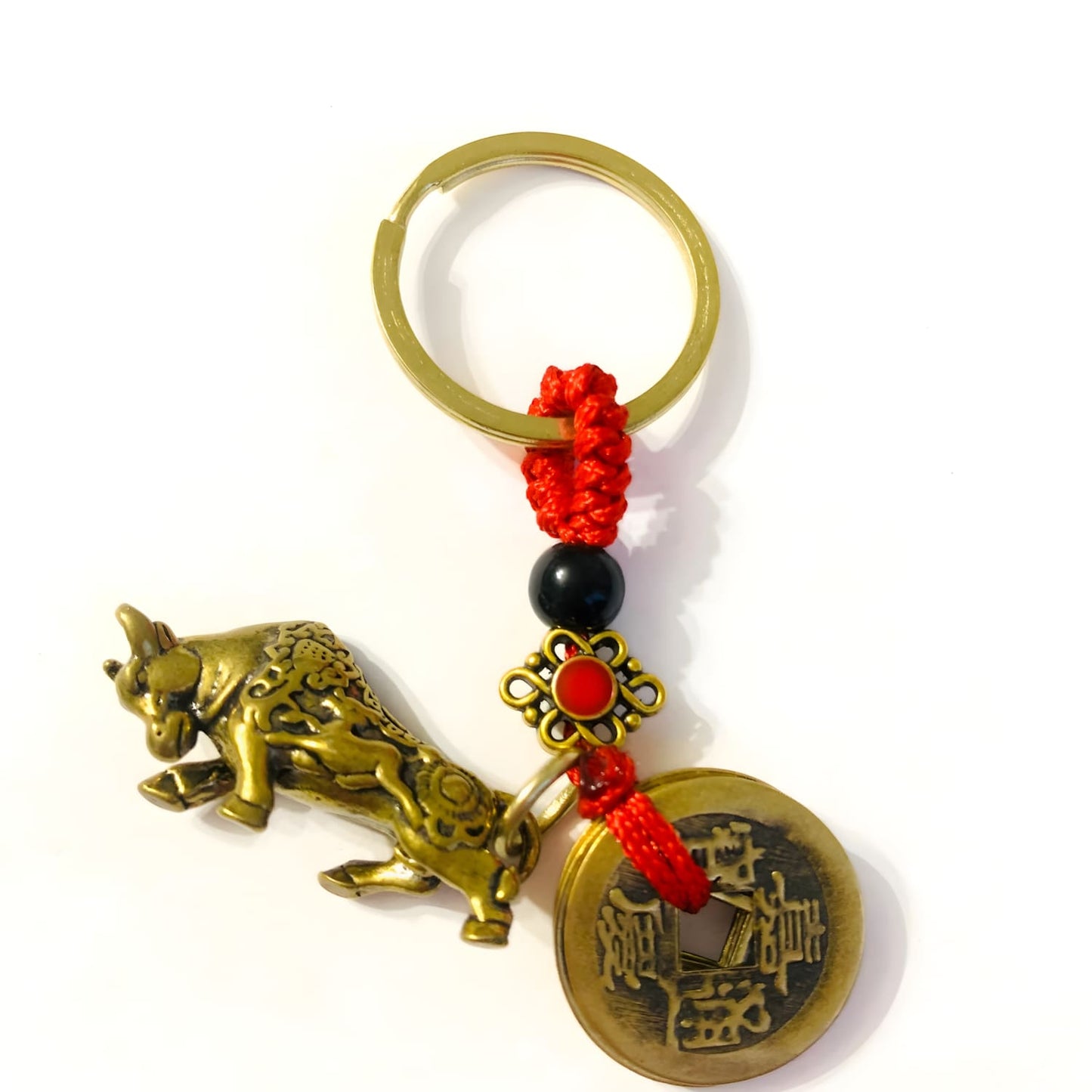 Porte Clé Cuivre Taureau