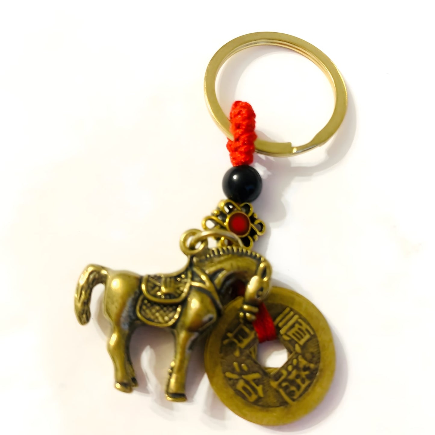 Porte Clé Cuivre Cheval