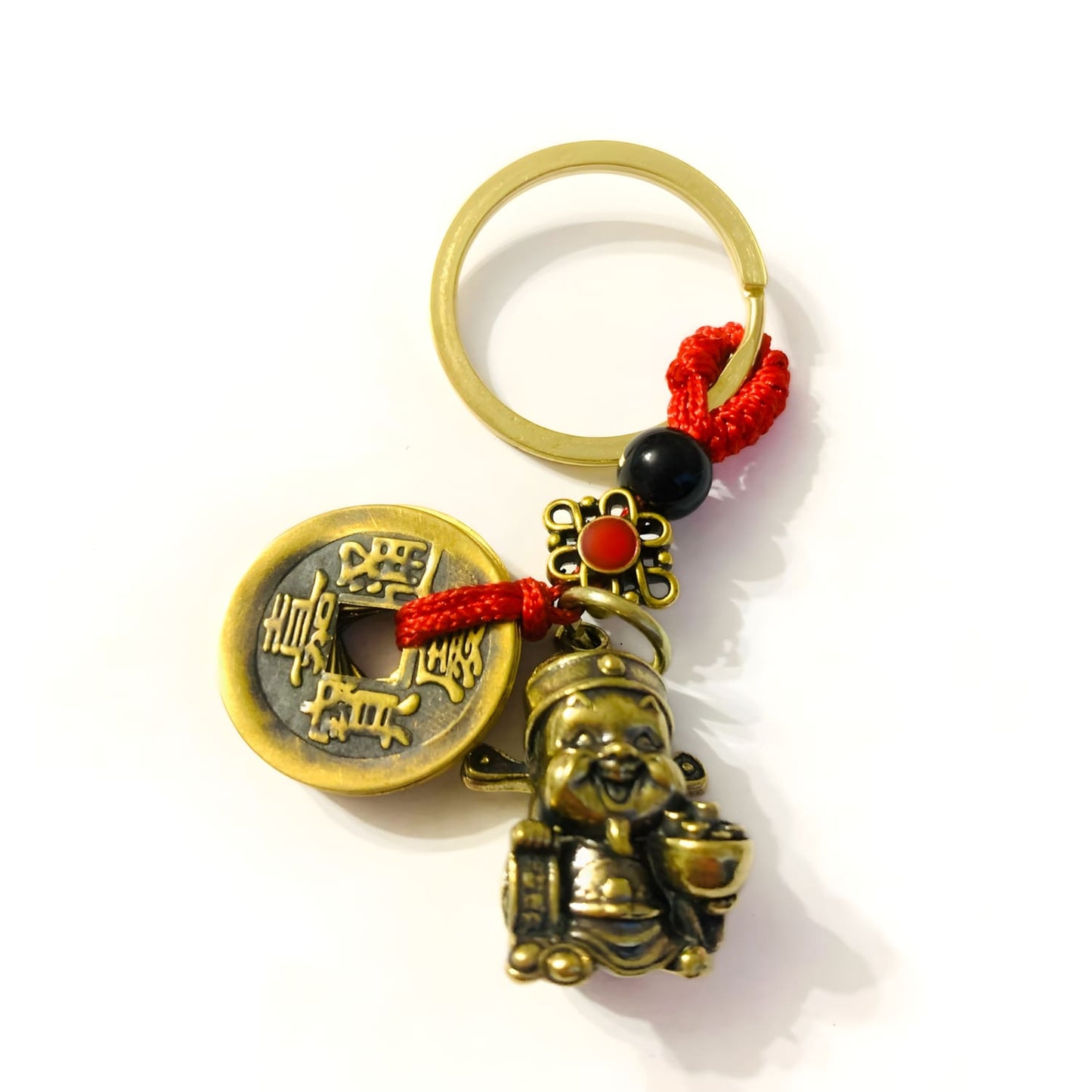 Porte Clé Cuivre Dieu De La Fortune