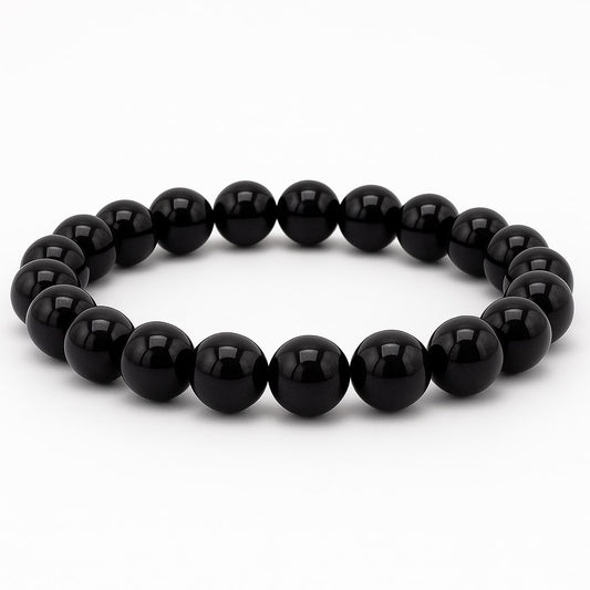 Bracelet Tourmaline Noire 8mm